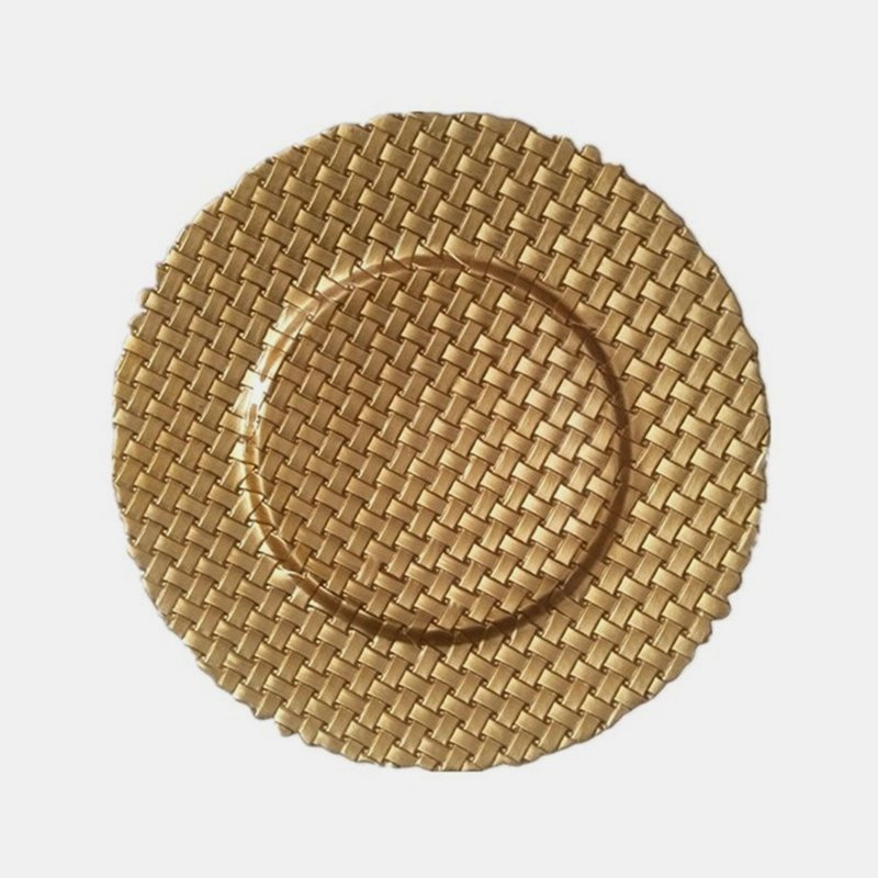 glass charger plate 1 Wholesale glass charger plate PZ-074 product photo